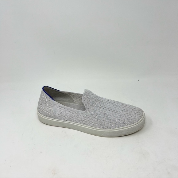 Rothy’s Original Slip on Sneaker in Salt Honeycomb Size 8 - Picture 2 of 11